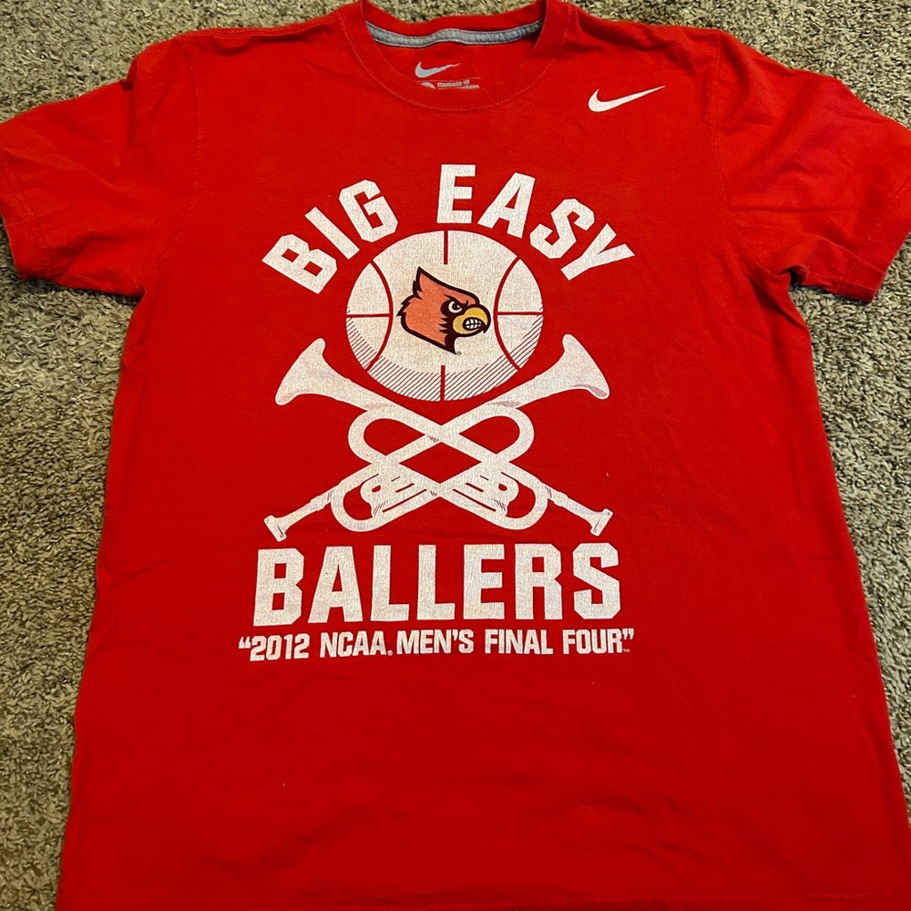 Louisville Cardinals basketball Nike shirt